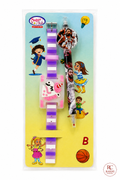 LED Light Kids Rakhi with Mechanical Pencil Gift