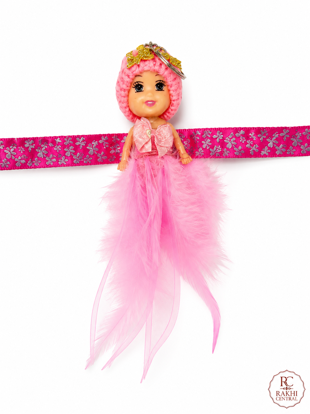 Kids Doll Keychain Rakhi