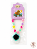 LED Astronaut Bracelet Rakhi with Colorful Beads