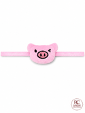 Soft Plush Pig Kids Rakhi
