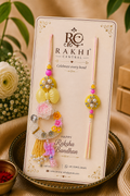 Sunshine Floral Fantasy Bhaiya Lumba Set