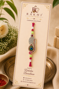 Peacock Stone Designer Rakhi